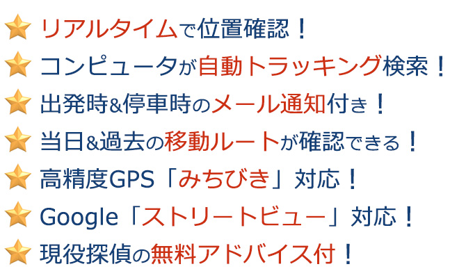 アーチネクストのGPS