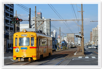 堺市を走る路面電車